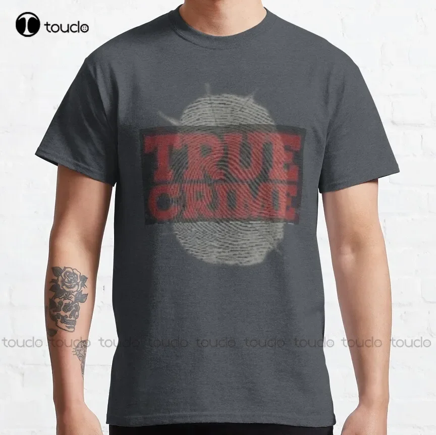 Ask Me About True Crime Podcasts, Anatomy Of A Fingerprint Classic T-Shirt Teacher Shirt Outdoor Simple Vintag Casual T Shirts