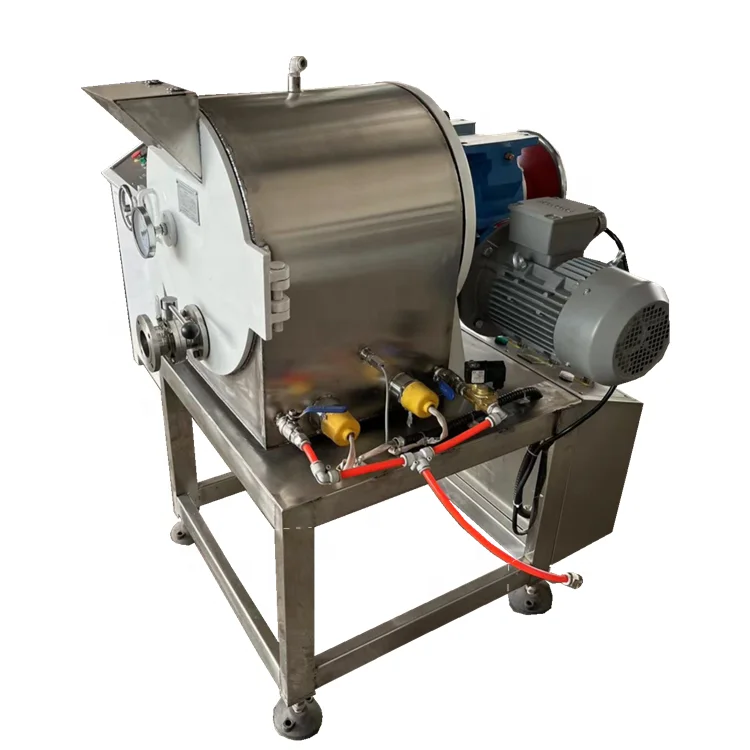 Bean to Cacao Butter Production Line Chocolate Conche Refine Chocolate Mass Grinding Machine