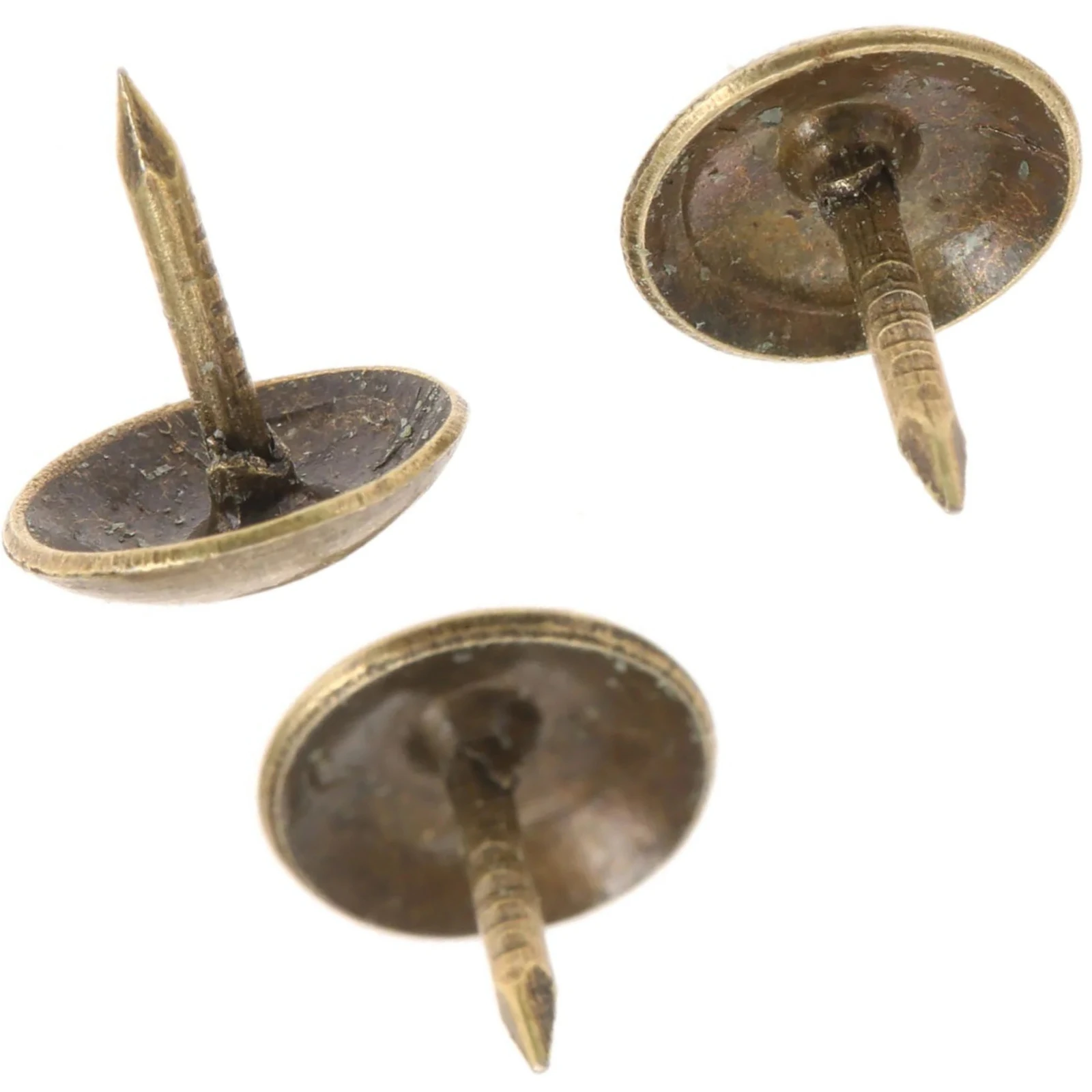 100 Peças de Pregos Antigos pa - Furniture Upholstery Hardware avaliação e preço