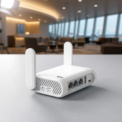 GL.iNet GL-SFT1200 (Opal) Secure Travel WiFi - AC1200 Dual Band Gigabit Ethernet Wireless Internet Router