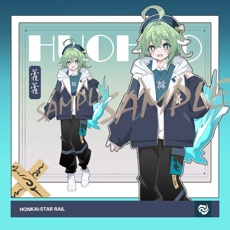 HuoHuo-Sudadera con capucha de juego Honkai: Star Rail, abrigo Harajuku de moda para Cosplay, sudadera Unisex, pantalones de primavera, ropa de calle de otoño
