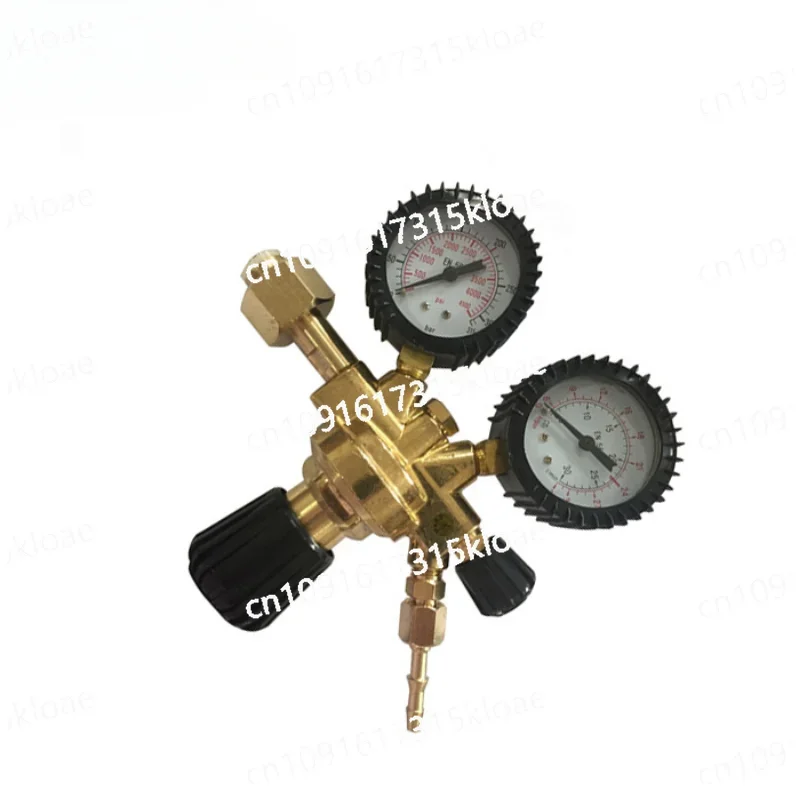 Pure copper European and American argon meter, argon carbon dioxide meter pressure reducer, argon arc welding machine reduction