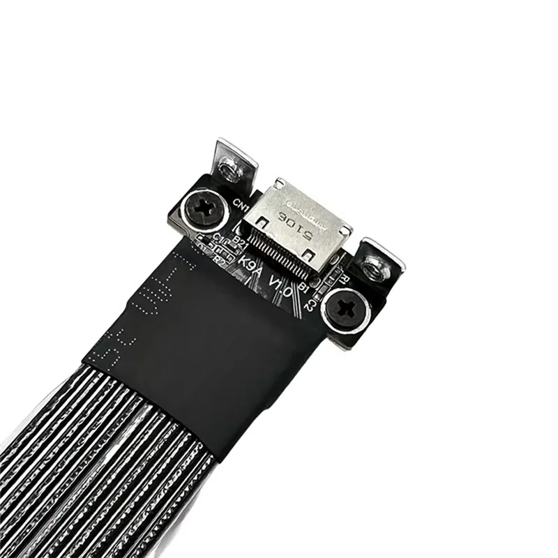 Grafikkarten-Adapterkabel PCIE 4.0 X4 Gen4 M.2 Nvme auf SFF-8611/8612 Oculink externes Verlängerungskabel