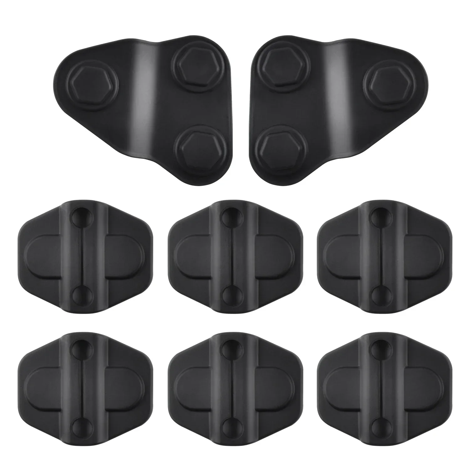 8pcs Car Door Lock Cover Screw Protector Trim Auto Interior Accessories For Jeep Wrangler JL JT 20182009 2010 2021 Accessories