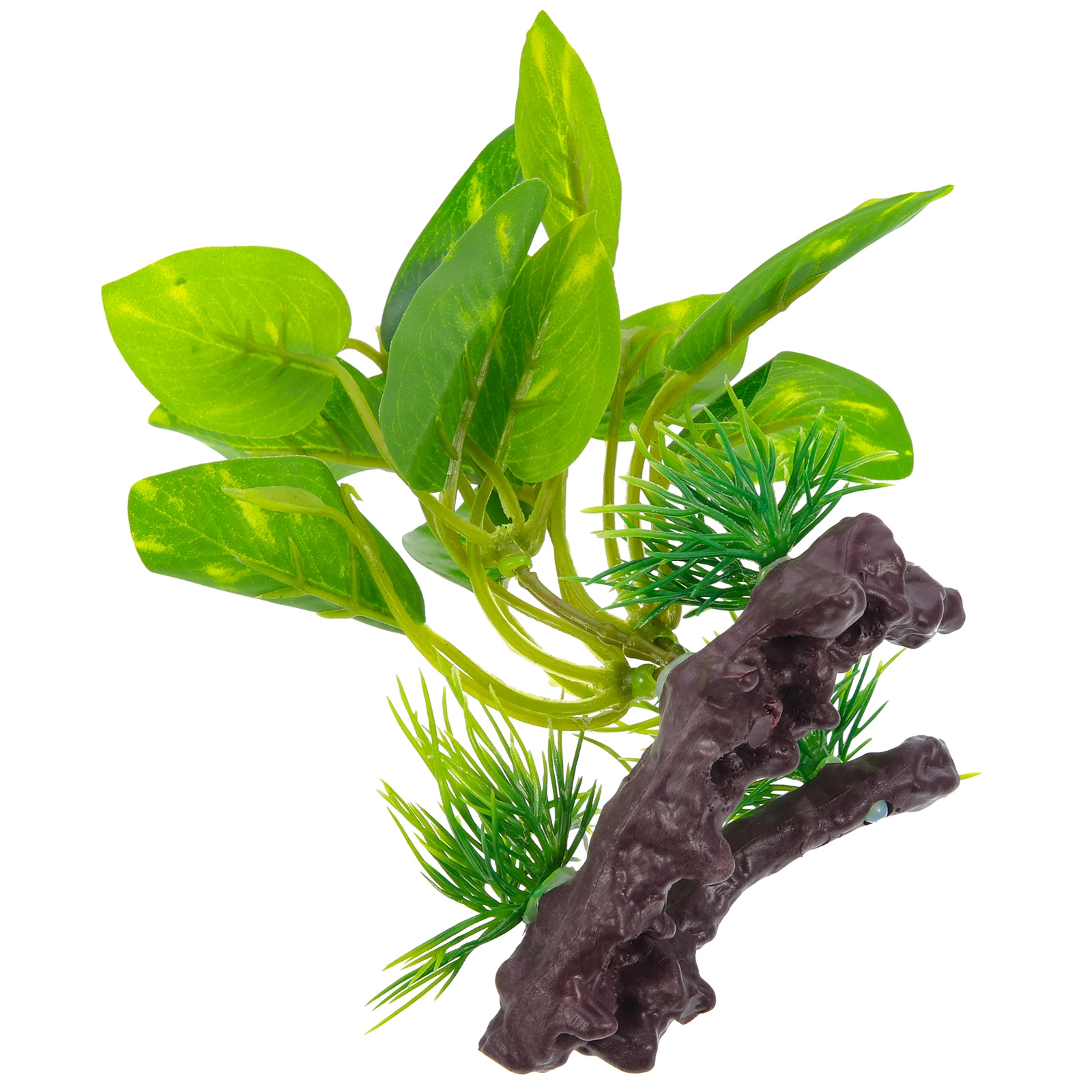 

Simulated Sunken Wood Aquatic Plants Realistic Resin Fish Tank Decorations Aquarium L scape Eco Friendly Non Toxic Water Plants