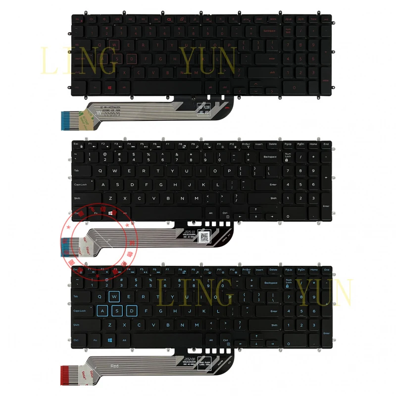 

z z Suitable for Dell G3-3579 3590 3779 3583 G5 5587 keyboard G7 7588 5570 5568