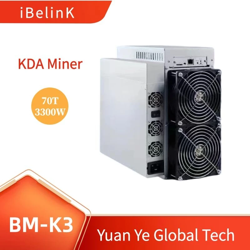 K3miner BM-K3 KDA miner 70TH/S hashrate 3300W have stocks shipping now kda k3miner