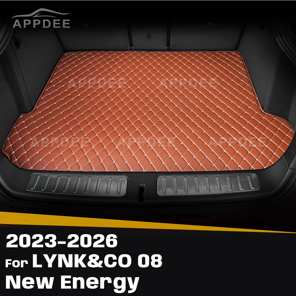 

For LYNK&CO 08 New Energy 2023-2026 Custom Car Trunk Mat Anti-dirty Pad Protective Pad Cargo Liner Auto Interior Accessories