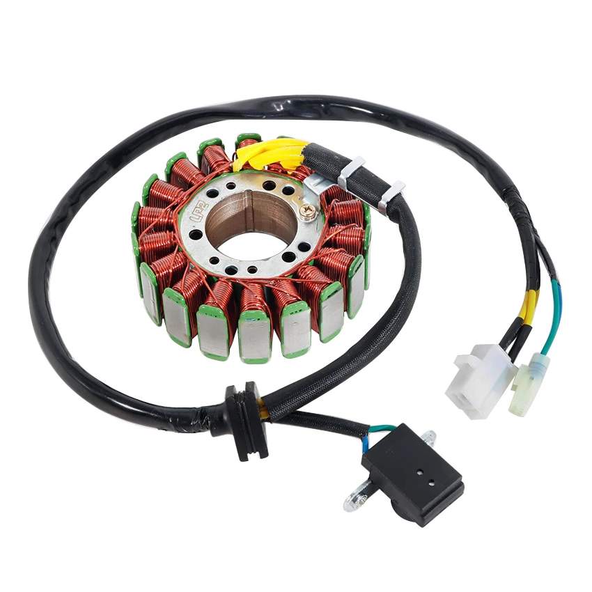 Generator Stator Coil Comp For Kymco Xciting 400i / Euro 4  ABS 2013 2014 2015 2016 2017 2018 2019 2020 Year OEM:31120-LKF5-E01