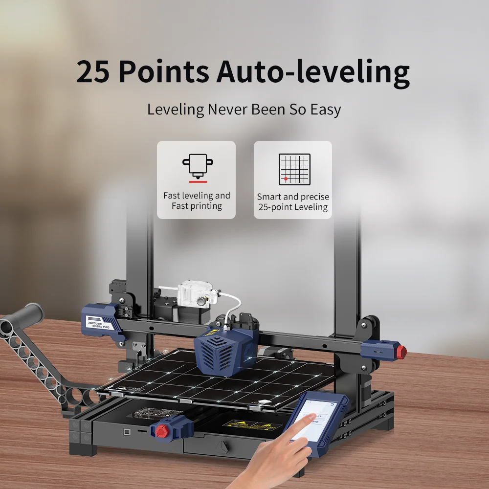 ANYCUBIC 3D Printer FDM Series Impresora 3d Drucker ANYCUBIC KOBRA 2 NEO Pro Plus Max Full Metal Frame Large Format 3D Printer