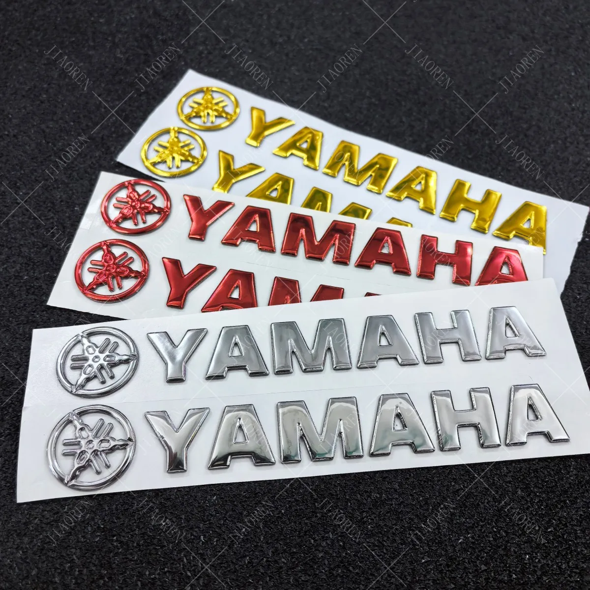 Vinyl For Yamaha Stickers 3D Logo Motorcycle Tank Letter Decals