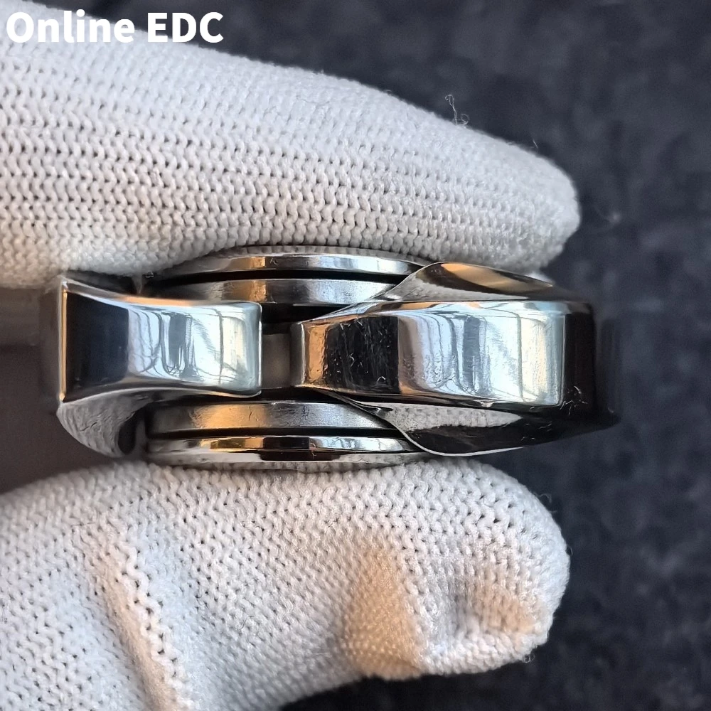 المملوكة مسبقًا Newbee EDC S.S ألعاب تململ مصقولة سبينر للبالغين أدوات تخفيف القلق الدوران