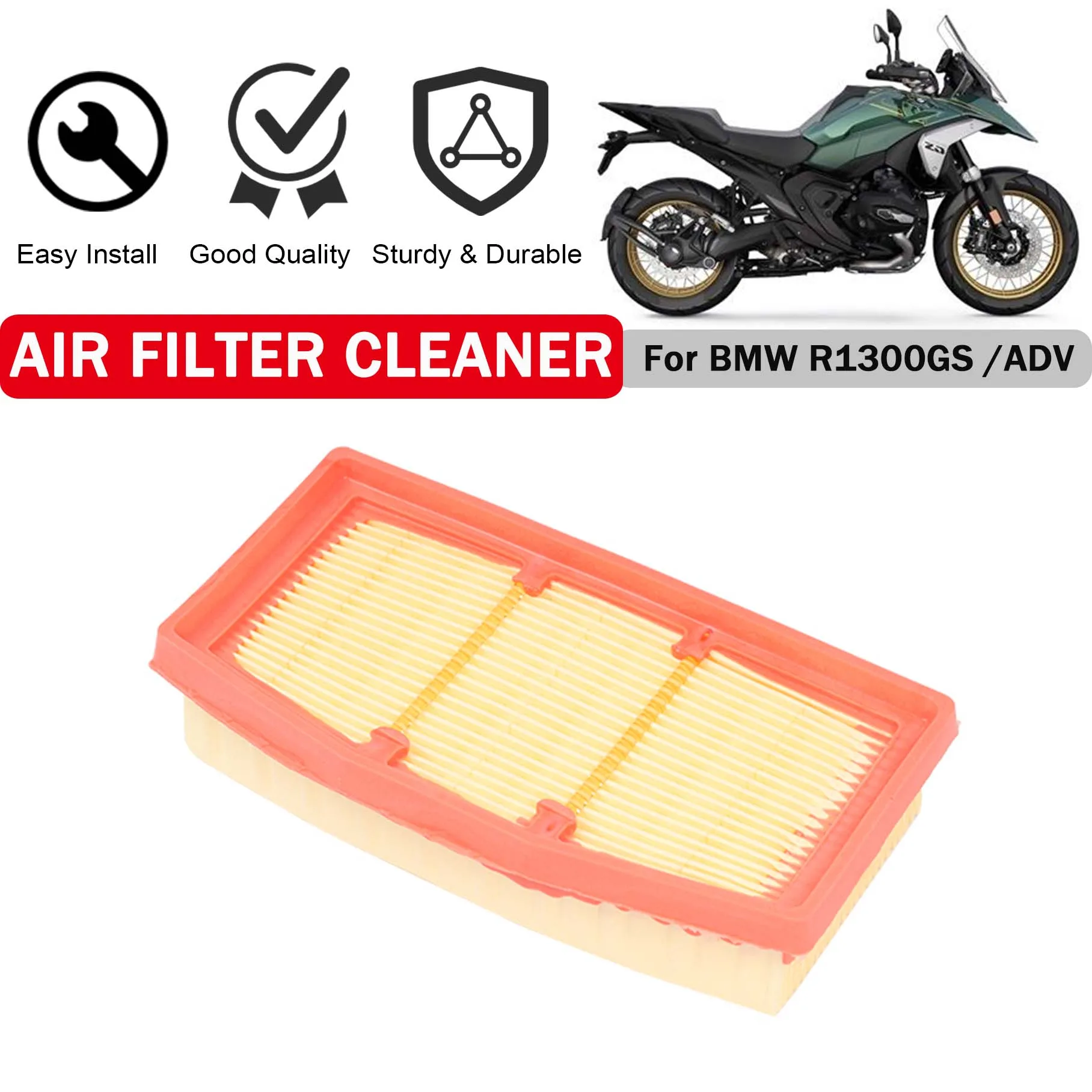 

Motorcycle Air Intake Filter For BMW R1300GS R 1300GS R1300 GS ADV Adventure GS1300R GS 1300R 2024 2025 Air Purification Cleaner