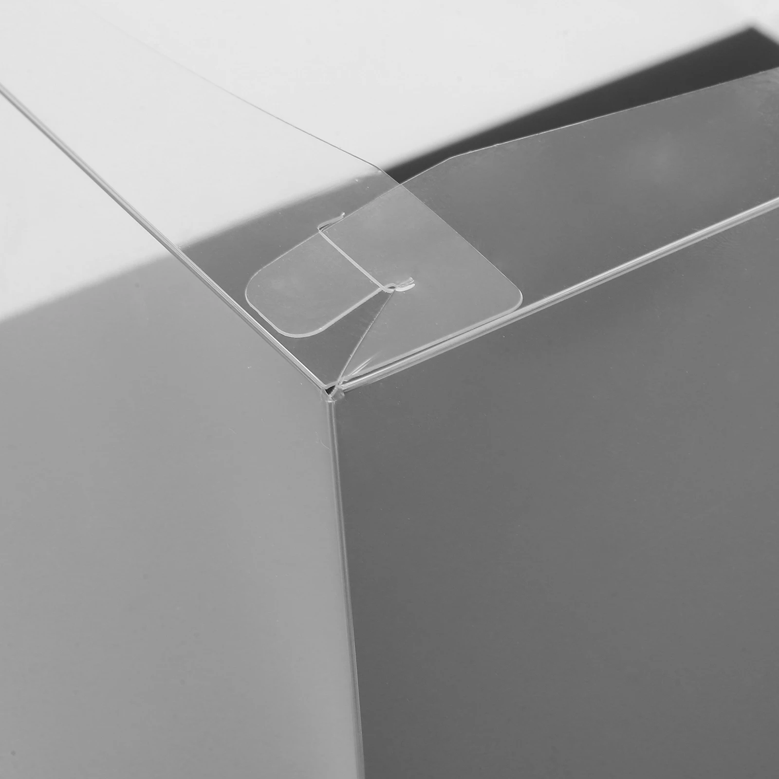 

Sturdy Clear Display Box Transparent Packaging Container Cake Artwork Storage Small Cube Craft Holder Gift Box Clear Boxes