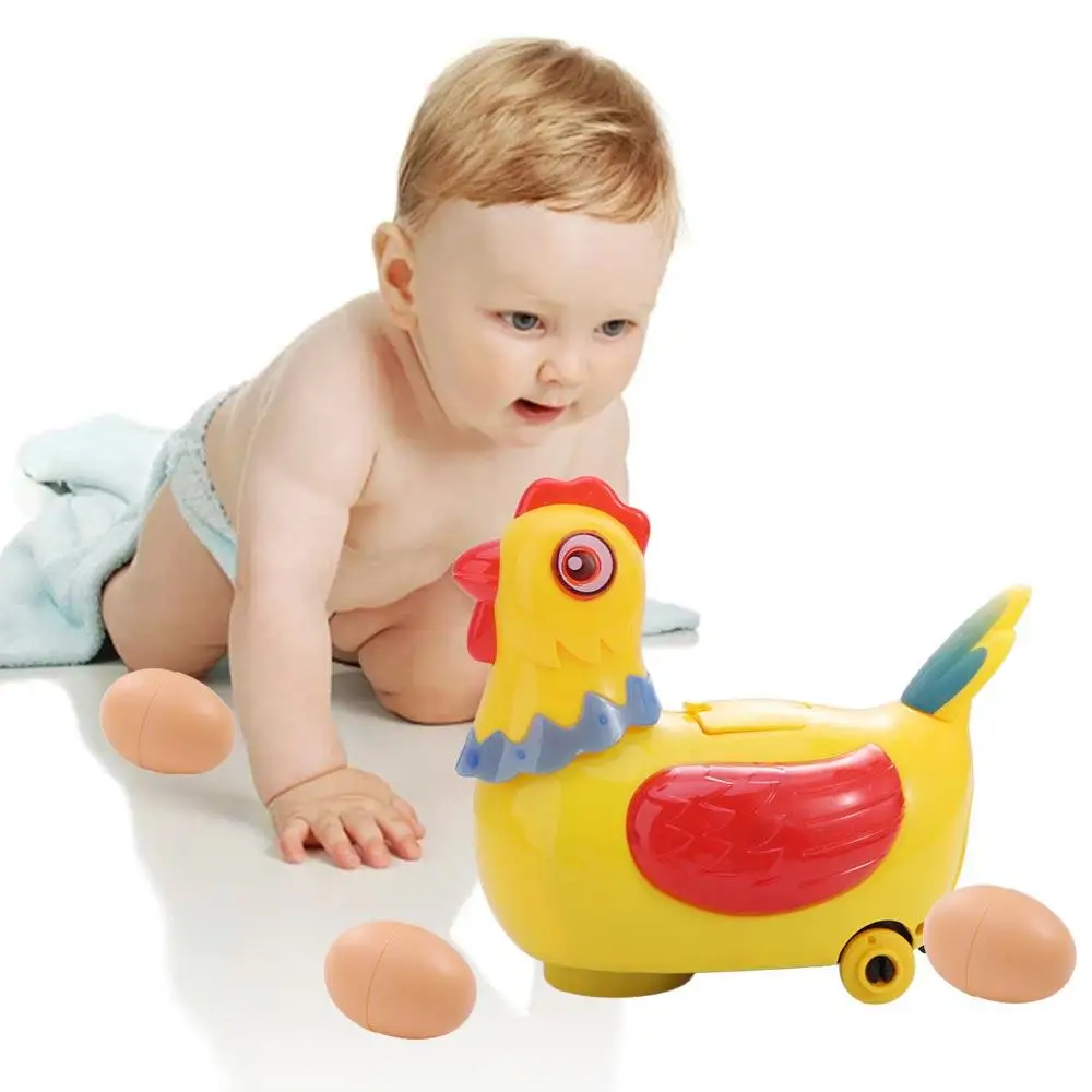 المشي الكهربائية وضع البيض التعليمية الصوت الموسيقى لعبة الدجاج دمية الرقص لعبة الدجاجة الكهربائية التفاعلية الترفيه