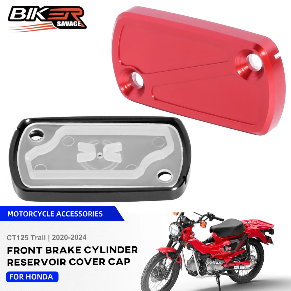 

2024 CT 125 Front Brake Fluid Reservoir Cover Guard For Honda CT Trail 125 2020+ Motorcycle Accessories Oil Cup Cap Protector