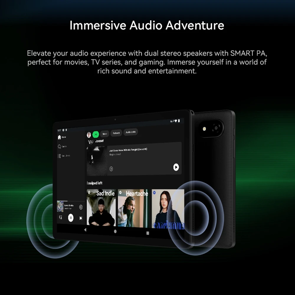 ALLDOCUBE iPlay 60S WiFi 6 Version 10.1inch Tablet PC 4GB+8GB RAM 128GB ROM Android 14 Smart Touch IPS Display 6200mAh Battery