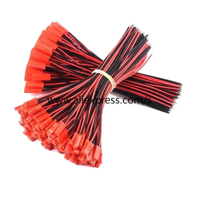 5/10/20/50/100 Pairs 100mm/180mm Male Female Connector JST Plug Cable For RC BEC Battery Helicopter DIY FPV Drone Quadcopter