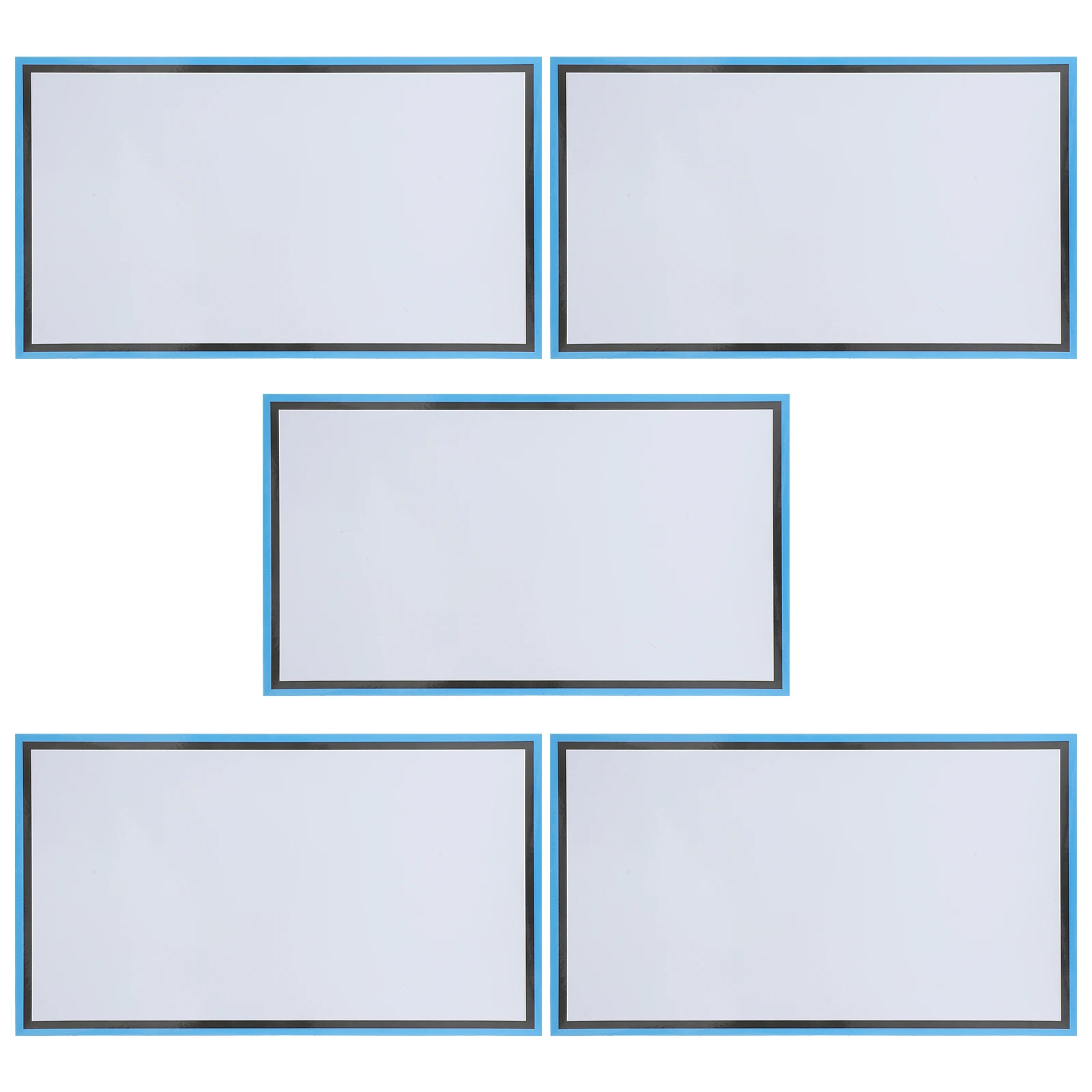 5 Pcs Dry Erase Magnetic Whiteboard Fridge Calendar for Wall Small Eraser Refrigerator