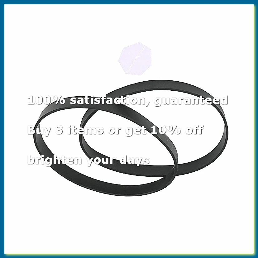 2Pcs Replacement Transmission Belt for Upright Vacuum Cleaner 7 9 10 12 14 3031120 & 32074
