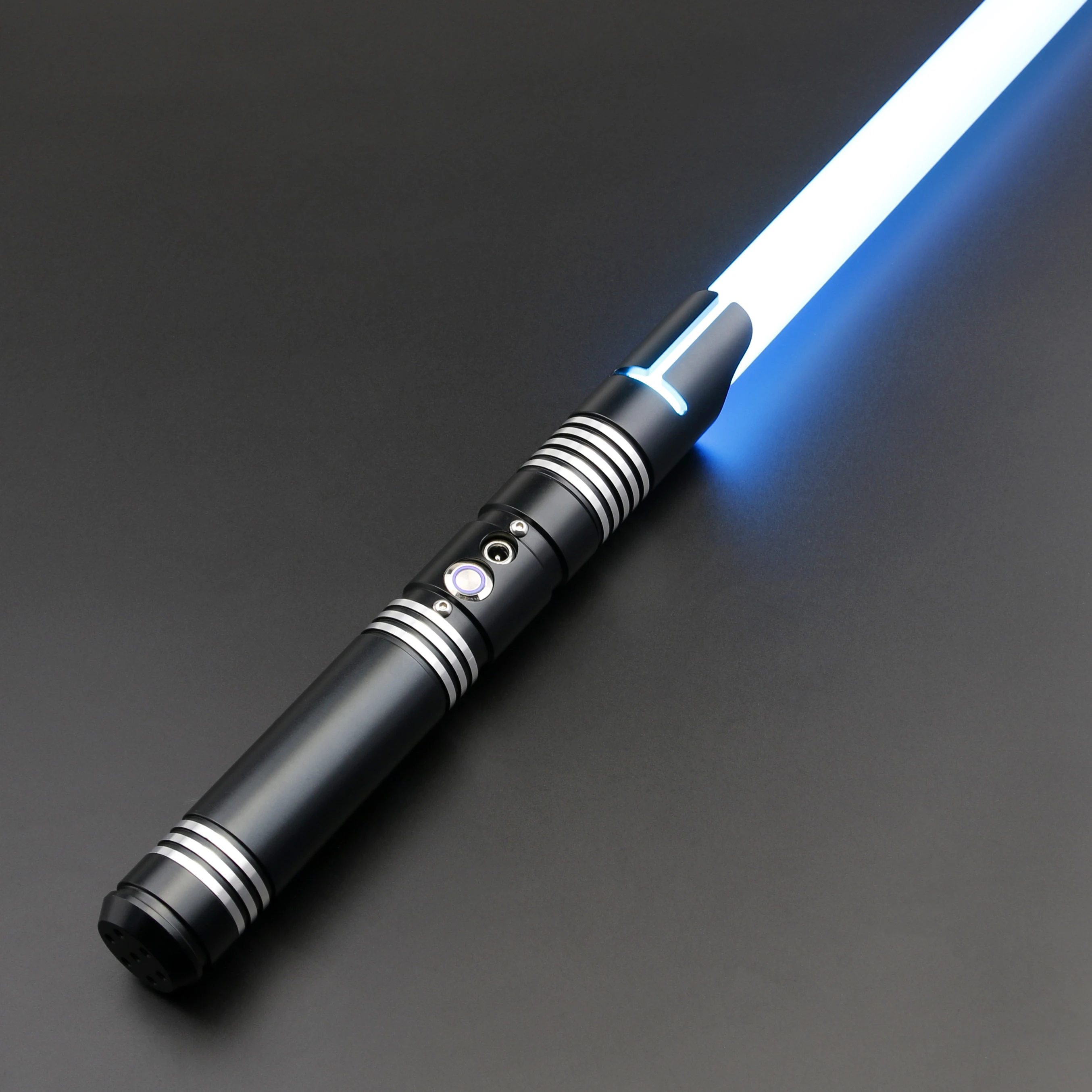 TXQSABER Lightsaber RGB Smooth Swing Heavy Dueling Metal Hilt Blaster Ghost Yoda Jedi Cosplay Halloween Toys Laser Sword