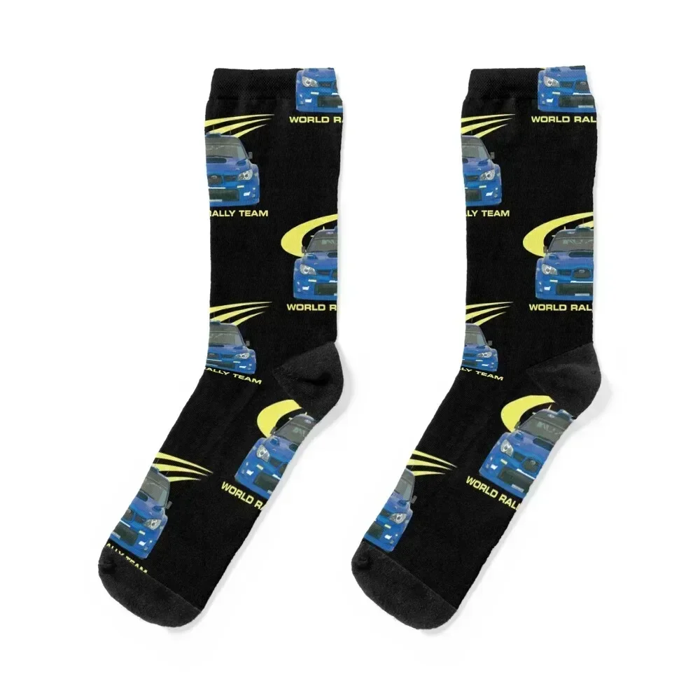 

WRC PETTER SOLBERG WORLD RALLY TEAM CAR 2007 Socks hiking sports stockings luxe christmas gift Man Socks Women's