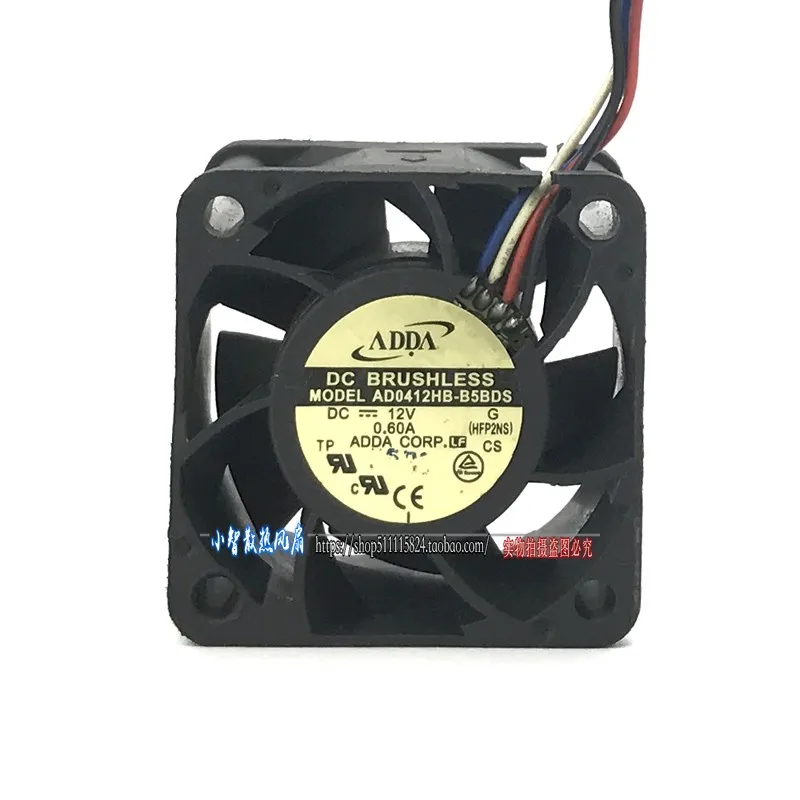 ORIGINAL AD0412HB-B5BDS 12V 0.60A 4028 40*40*28mm KIPAS PENDINGIN RADIATOR BARU