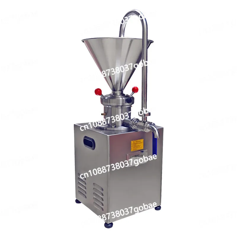 Vertical Colloid Mill 220V Food Grade Grinding Soybean Rice Milk Peanut Butter Emulsifier