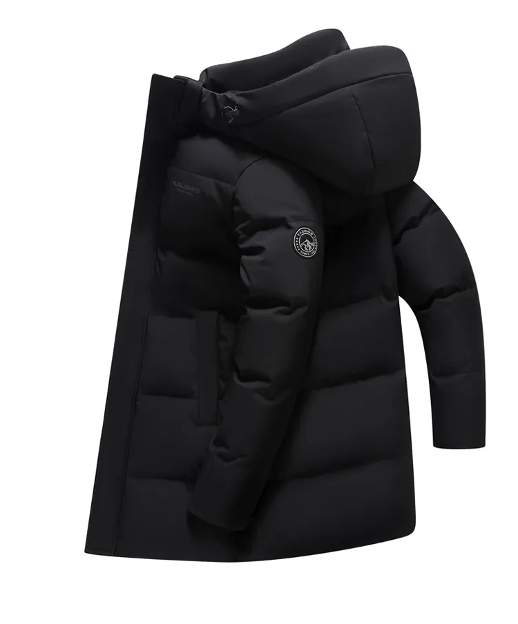 الرجال الشتاء أسفل معاطف السترة سترة الملابس الدافئة مقنعين سترة منفوخة العلامة التجارية الفاخرة الحشو سميكة قصيرة وسادة مبطنة HWY288