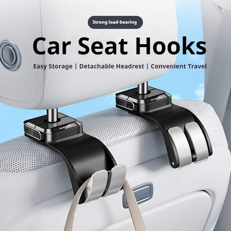 

Car seat back hook headrest hidden accessory universal storage rack for Haval H6 2024 H9 2024 H2 M6 Cool Dog Plus Owl Dragon