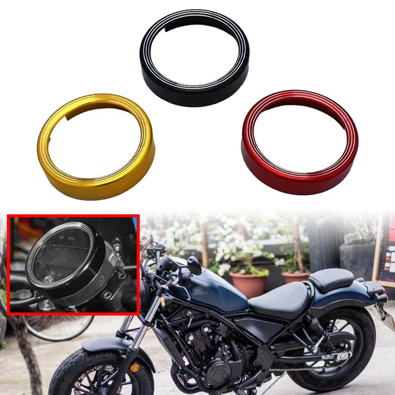 

For Honda Rebel500 Rebel300 CMX500 CMX300 Rebel 500 300 2020-2021 Motorcycle Accessories Instrument Meter Ring Cover Protective