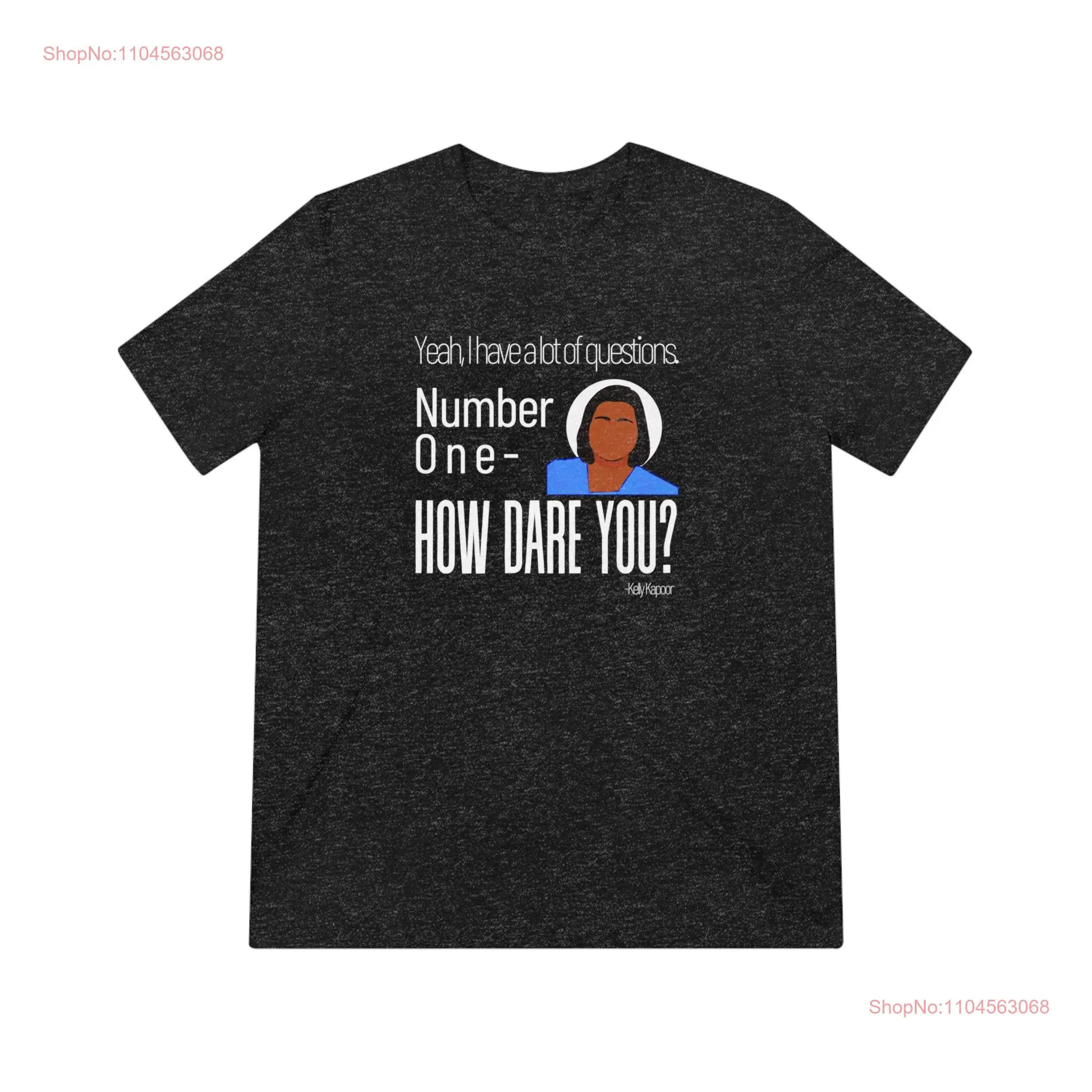 

Футболка How Dare You Bella Canvas Triblend с длинными или короткими рукавами