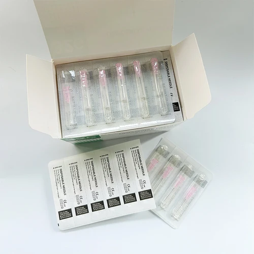 Imagen 2 del producto 100 Agujas Desechables Pequeñas 32G 4MM 6MM 8MM 13MM 1.5MM 2.5MM para Párpados, Indoloras, Herramienta Manual