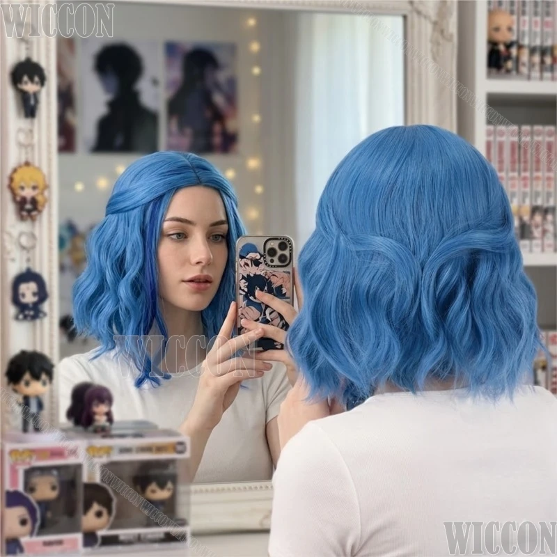 titans-superhero-raven-cosplay-wig-dark-blue-short-hair-live-version-women-dress-up-accessories-halloween-navidad-carnaval-event