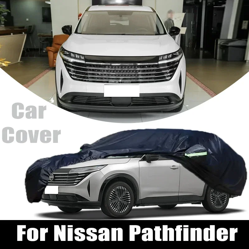 

For Nissan Pathfinder Outdoor Protection Full Car Covers Snow Cover Sunshade Waterproof Dustproof Exterior Protection