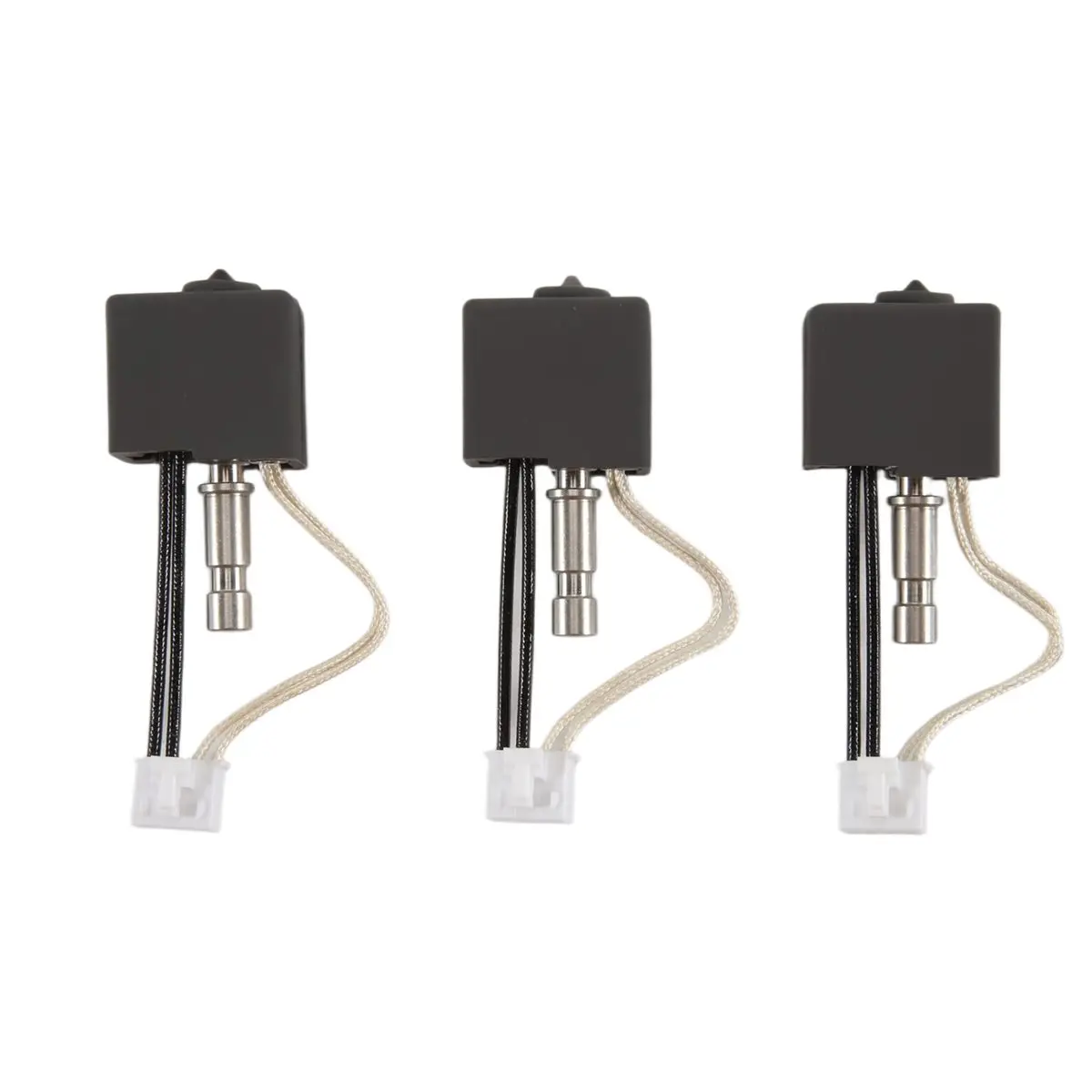 friendly-3pcs 0.2/0.4/0.6MM Print Head Extruder Kit Hot End Heater Block Heating Rod Thermistor Nozzle for S1