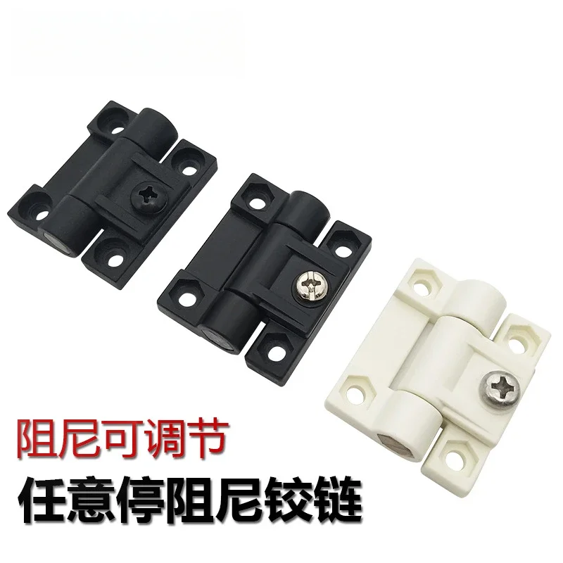 Plastic Damped Adjustable Hinges Torque Hinges E6-10-301-20 Stop Black Hinges