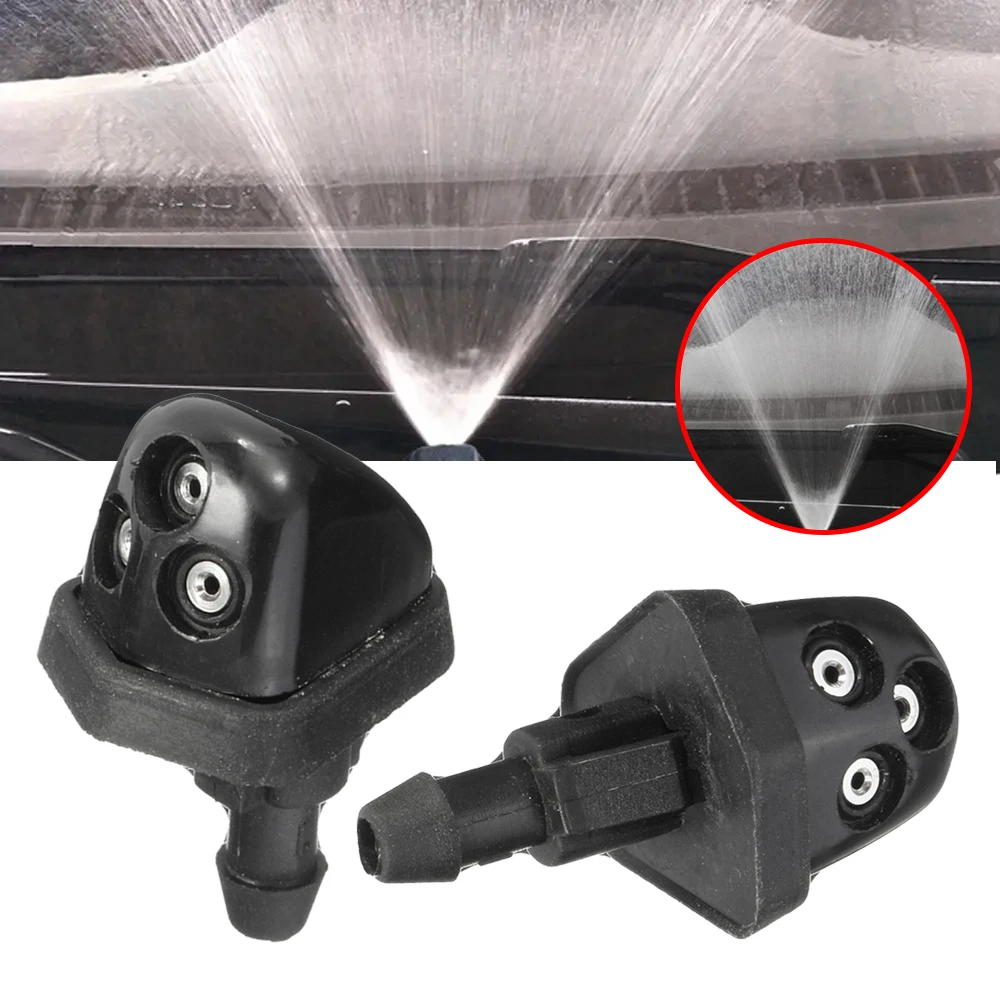 2pcs Car Windshield Water Spray Jet Nozzle Windscreen Wiper Washer For Suzuki Swift SX4 Grand Vitara Car Accessories