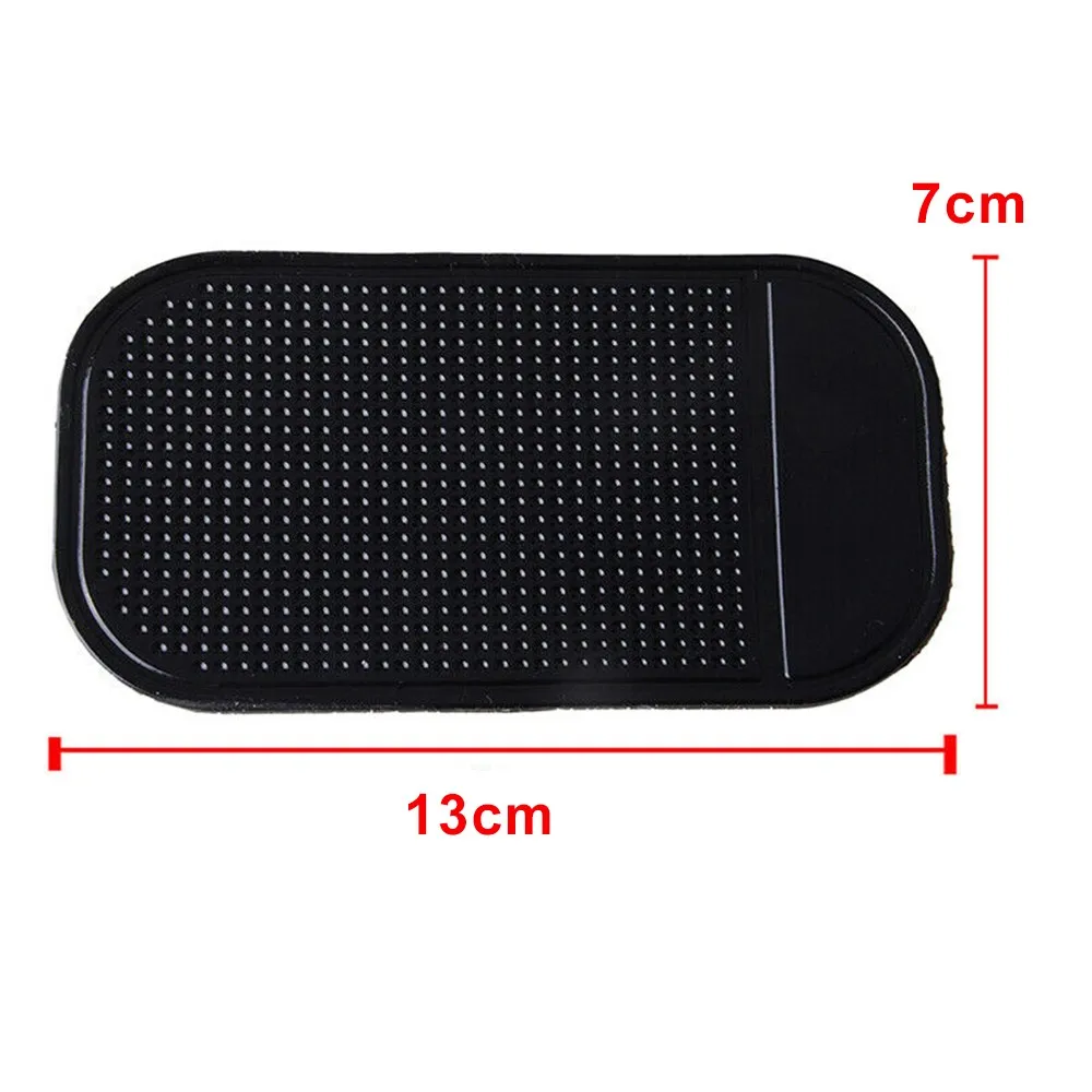 1Pcs 13x7cm Anti-Slip Mat Automobiles Interior Accessories for Mobile Phone mp3mp4 Pad For GPS Anti Slip Car Sticky  Mat