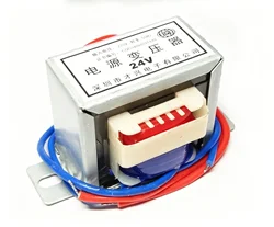 (1)EI48*24 AC6V/9V/12/15/18V/24V Output Voltage 10W EI Ferrite Core Input 220V 50Hz Vertical Mount Electric Power Transformer