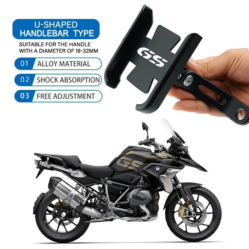 

Сплав мотоциклетный кронштейн для сотового телефона, зеркальное крепление, навигационная подставка для GS K1600GT NINET R1250GS S1000R S1000RR F850GS