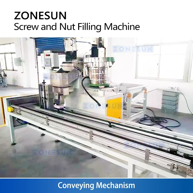 ZONESUN Nut and Bolt Packing Machine Screw Packing Machine Hardware Kit Packaging Machine ZS-LSM15