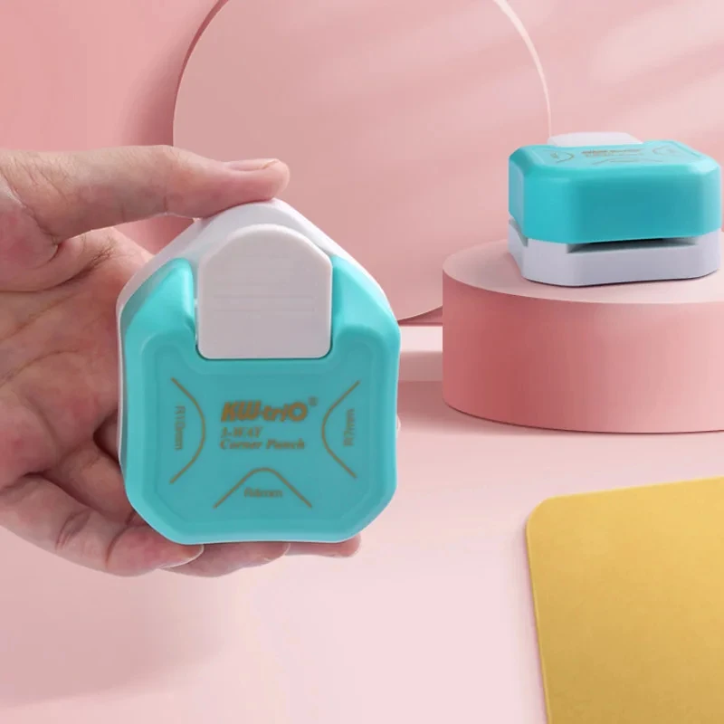 Hoek Ronder Mini Hoek Trimmer Punch R4/R7/R10 Mm Ronde Hoek Diy Papieren Kaart Foto Planner Snijbenodigdheden