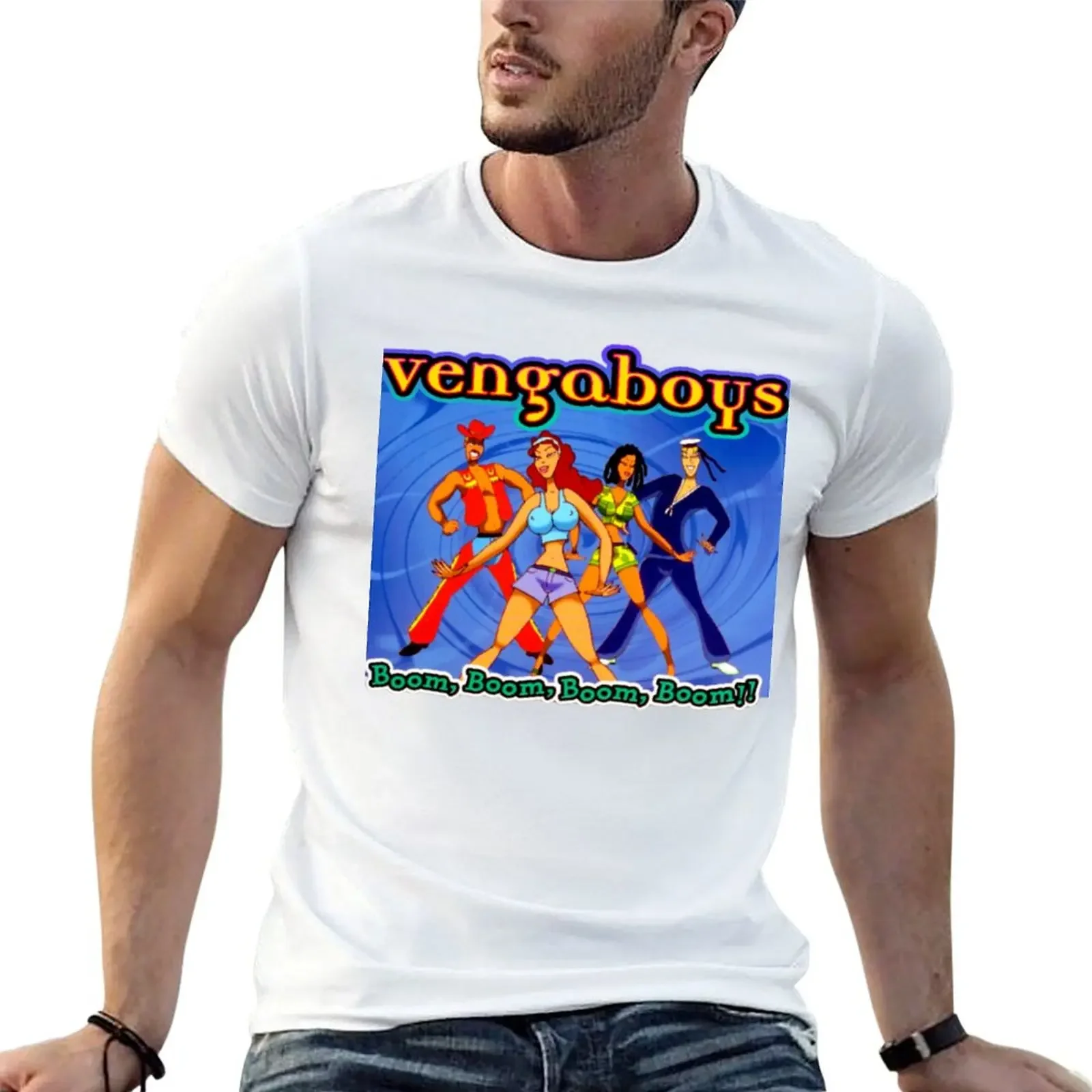 eurodance tour pop vengaboys band Classic T-shirt aesthetic clothes quick-drying sublime tees plain t shirts men