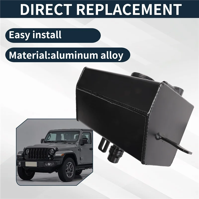 

Durable-Auto Parts Aluminum Alloy Engine Coolant Tank Forjeep Wrangler JL/JLU 18- Jeep Wrangler JL/JLU Engine Coolant Tank