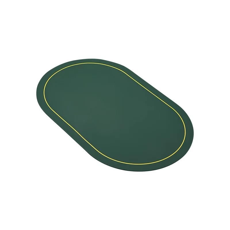 1pc Soft Rubber Small Placemat PVC Waterproof and Oil Resistant Dining Table Decor Mat Nordic Style Hotel and Household Coaster