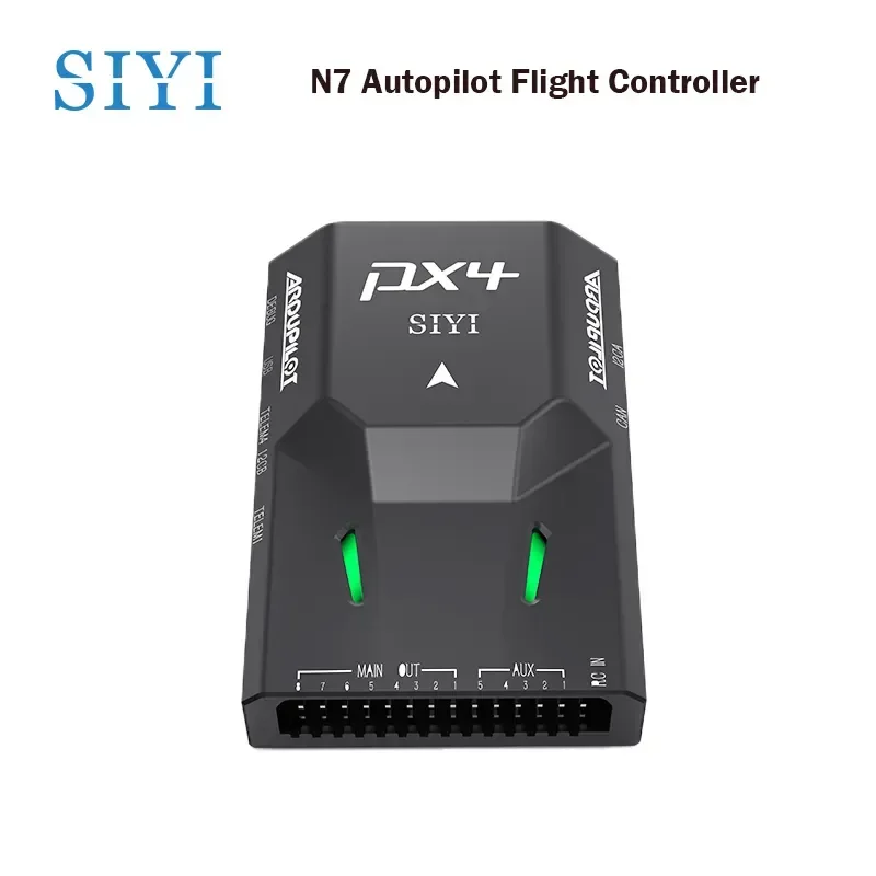 SIYI N7 Autopilot Flight Controller Compatible with Ardupilot and PX4 Ecosystem M9N GPS and 2 to 14S Power Module for Drone UAV