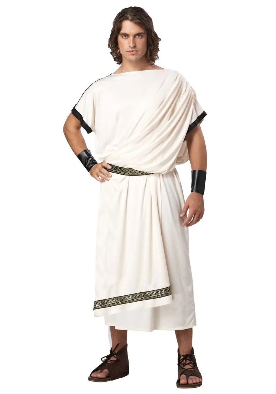 Adultos hombres mujeres Halloween carnaval vestir fiesta soldado romano vestido de lujo Cosplay antiguo griego romano gladiador conjuntos de disfraces