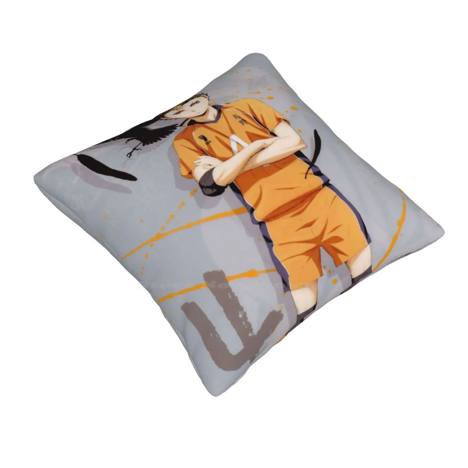 Haikyuu Nishinoya Bedroom Office Hug Pillowcase Yū Nishinoya Haikyuu Kageyama Tobio Shōyō Hinata Karasuno Anime Sleeve