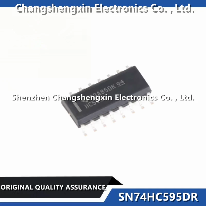 

100 Pieces SN74HC595DR New Original HC595 Tri-State Serial To Serial Or Parallel Shift Shift Register 1 Element 8 Bit 16-SOIC